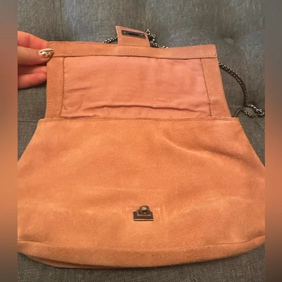 Free people slouchy suede crossbody sling bag - Picture 11 of 15